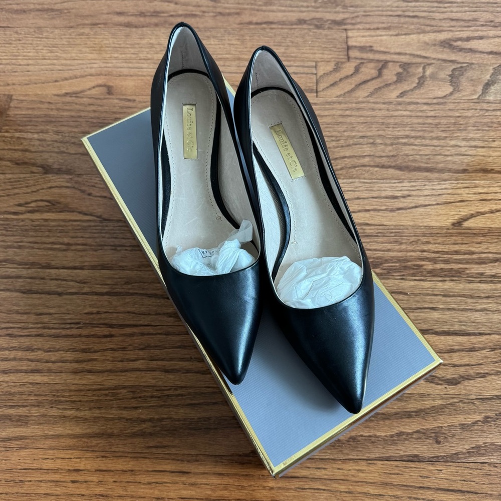 Louise et Cie Jacoba black heels